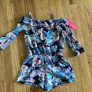New Lilly Pulitzer Margaret Romper size M